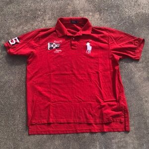 Polo by Ralph Lauren Red Short Sleeve Shirt
